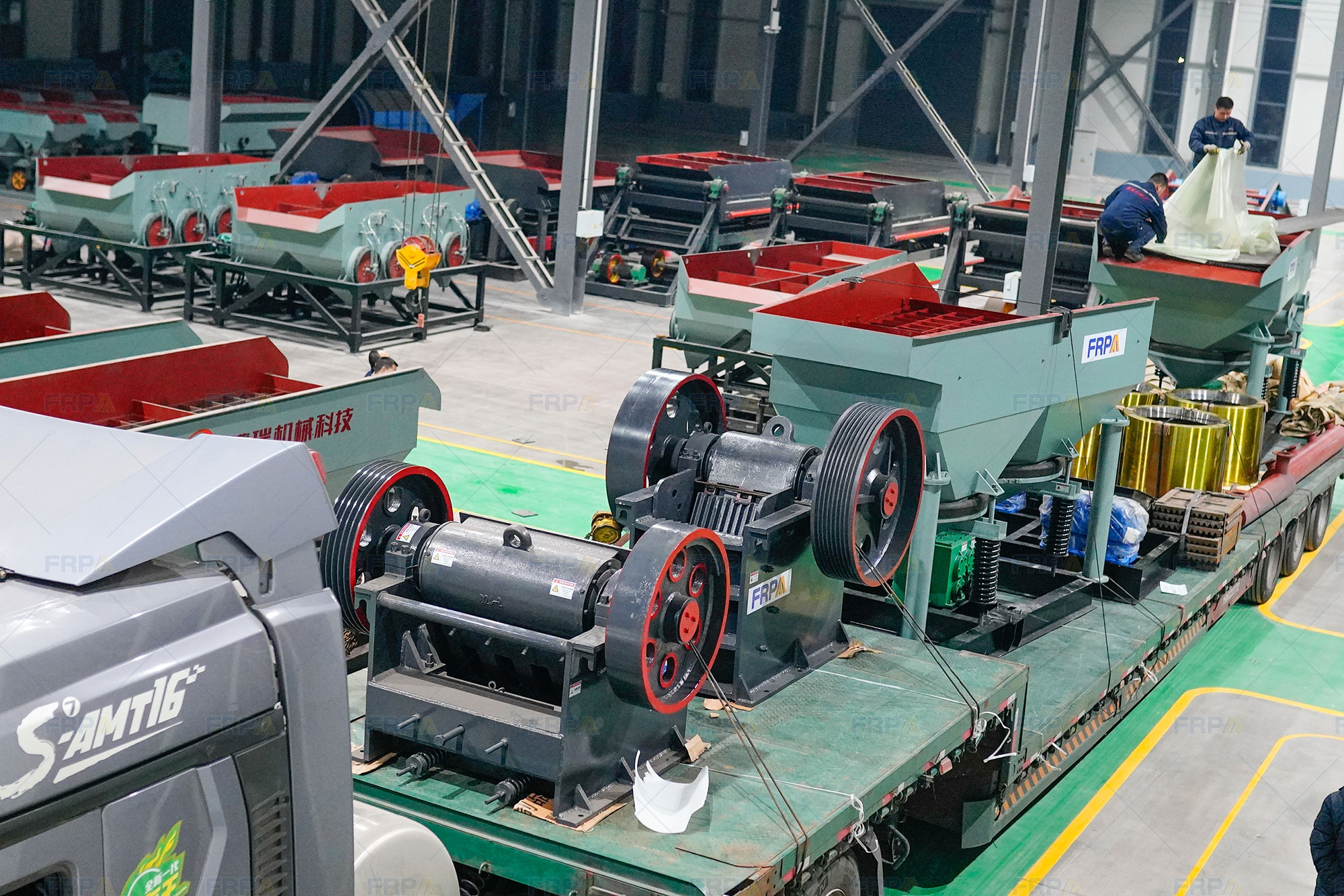 2025 Indian barite processing line Forui Machinery