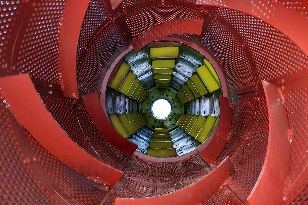 trommel scrubber