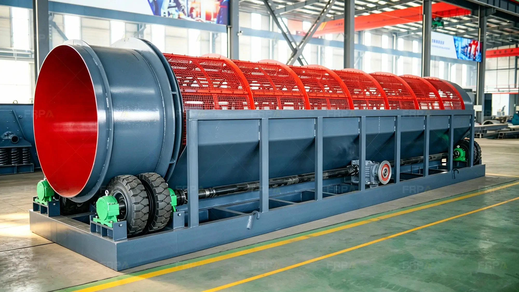 Trommel Screen for alluvial gold washing